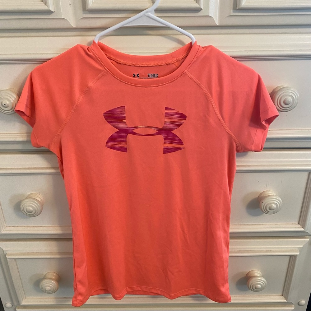 Orange Under Armour Shirt